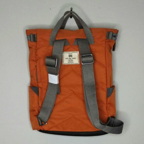 ORI London Bag Co. Finchley A Backpack Medium Atomic Orange NWT - Picture 4 of 10